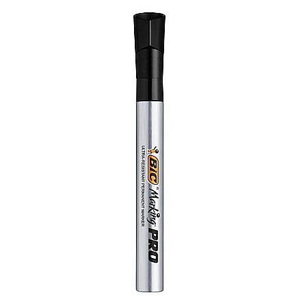 Markere - Marker permanent negru varf rotund Pro Industrial Bic