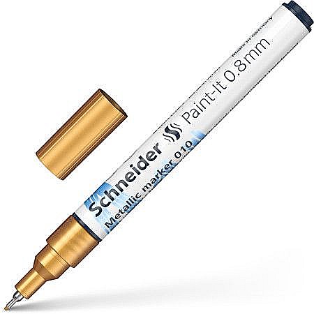 Rechizite școlare - Marker metalic paint-it 010 0.8mm gold metallic ml01001066