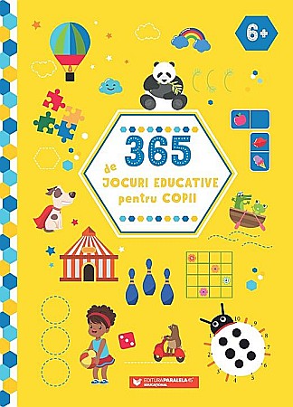 Hobby și activități pentru copii - 365 de jocuri educative pentru copii 6+
