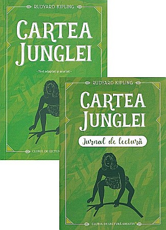 Cărți - Cartea junglei + Jurnal de lectura - Rudyard Kipling 