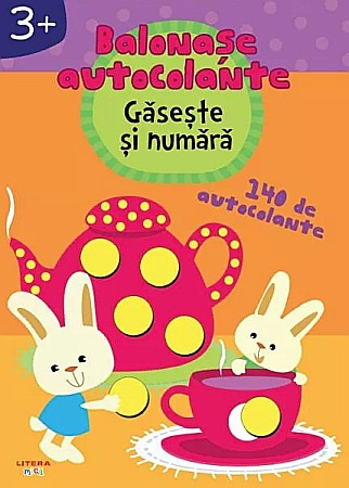 Cărți - Baloane autocolante Găsește și numără