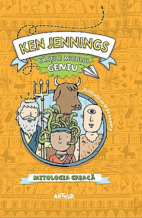 Cărți pentru copii - Cartile micului geniu. Mitologia greaca - Ken Jennings
