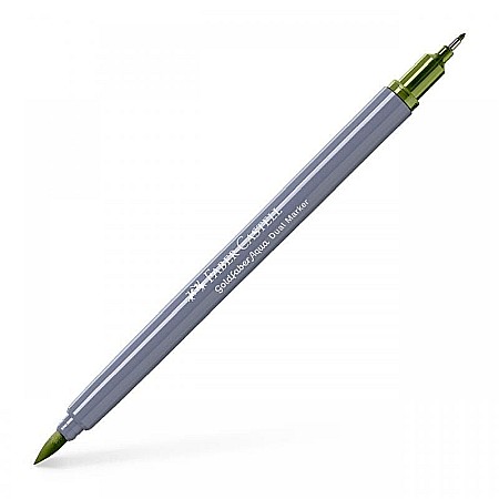 Rechizite școlare - Marker solubil 2capete goldfab. Verde crom opac 174 fc164674