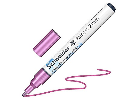 Rechizite școlare - Marker metalic paint-it 011 2mm violet metallic pmk038