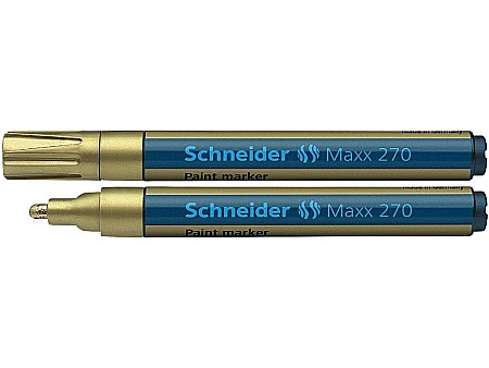 Rechizite școlare - Marker paint 270 1-3mm schneider auriu