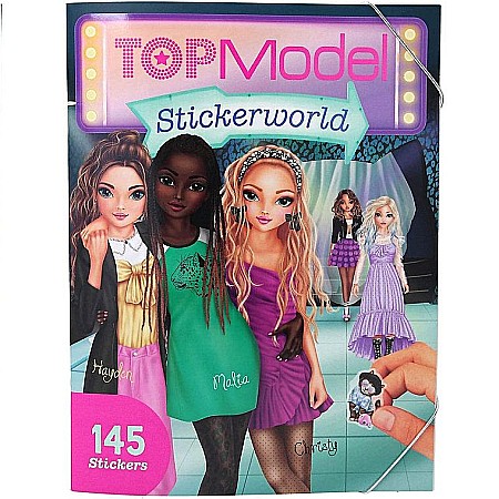 Articole pentru copii - Top Model lumea autocolantelor 1-11468