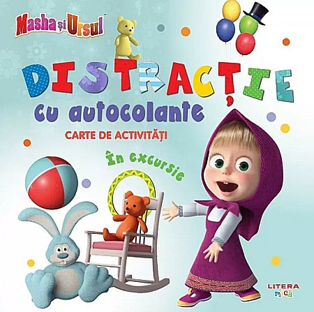 Cărți - Distracție cu autocolante În excursie Carte de activități
