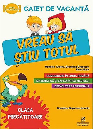 Cărți - Caiet de vacanta. Clasa pregatitoare - Georgiana Gogoescu, Madalina Enache
