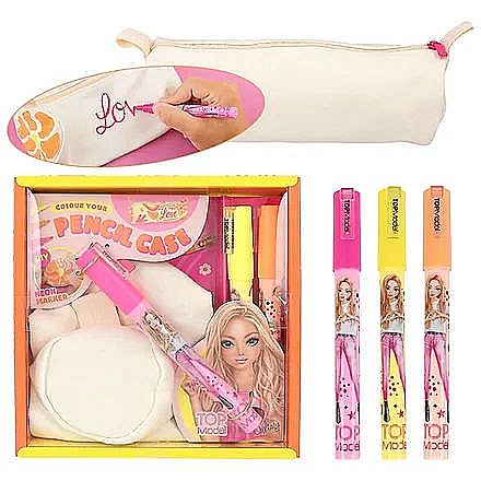 Penare tip etui - Penar Top Model fete 1 compartiment