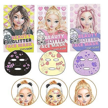 Accesorii personale și beauty - Masca fata glitter B&M Top Model variante diferite