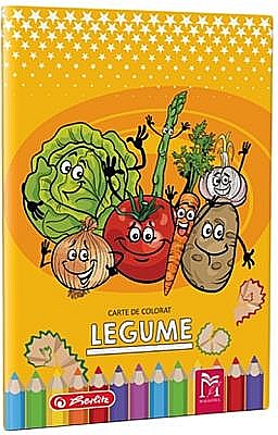 Cărți - Carte de colorat legume