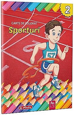 Cărți - Carte de colorat sporturi