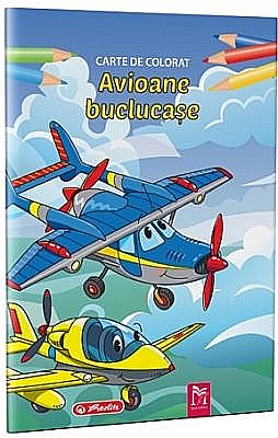 Cărți - Carte de colorat – Avioane buclucașe