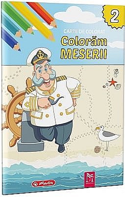 Cărți - Carte de colorat –  Meserii