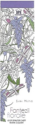Gastronomie și hobby - Semne de carte de colorat. Fantezii florale