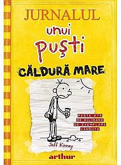 Cărți pentru copii - Caldura mare - Jeff Kinney
