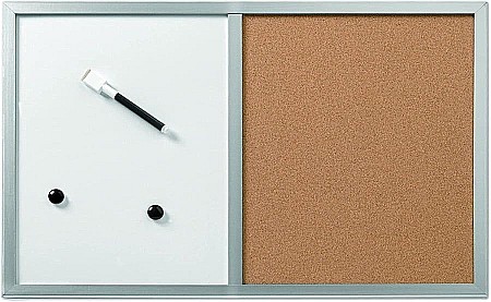 Comunicare și prezentare - Tabla magnetica+panou pluta+magnet 40x60cm hz 10685394