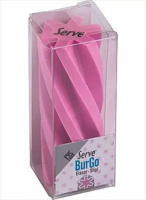 Rechizite școlare - Radiera Burgo pastel roz Serve