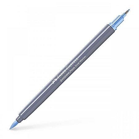 Rechizite școlare - Marker solubil 2cap. Goldfab. Bleu cer pastel 446 fc164646