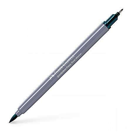 Rechizite școlare - Marker solubil 2capete gfab. Verde cobalt intens fc164658