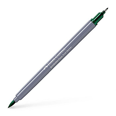 Rechizite școlare - Marker solub. 2cap. Goldfab. Verde phtalo inchis fc164564