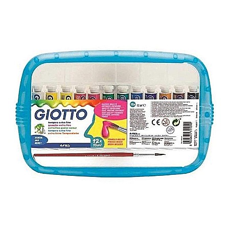 Rechizite școlare - Tempera giotto extrafine set 12buc fl0304000
