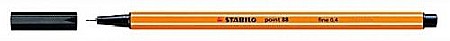 Rechizite școlare - Liner Stabilo Point 0.4 mm negru