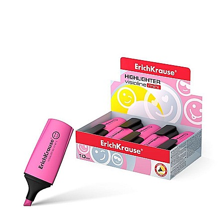 Birotică și accesorii birou - Evidentiator erichkrause visioline roz erk042755