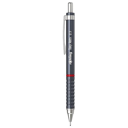 Rechizite școlare - Creion mecanic 0.5 mm Tikky 3 gri retro Rotring