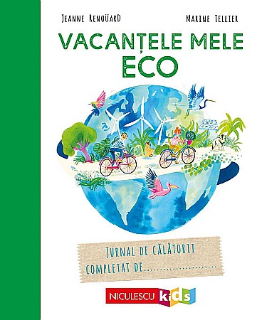 Cărți - Vacanțele mele eco – Jeanne Renouard Marine Tellier