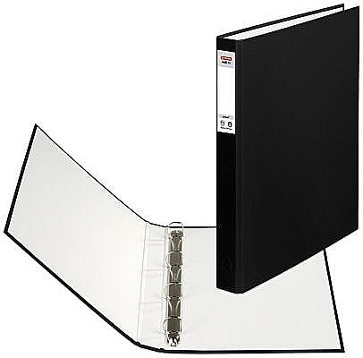 Birotică și accesorii birou - Caiet mecanic a4 4 inele negru 5304134