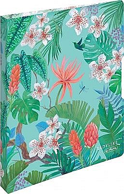 Birotică și accesorii birou - Caiet mecanic a4 2 inele 16mm ladylike jungle 50044030