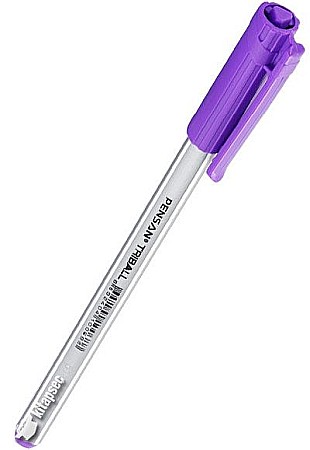 Rechizite școlare - Pix Pensan Triball Triangular 1003 violet 1 mm
