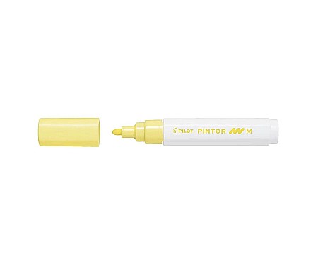 Markere - Marker cu vopsea pintor galben pastel mediu pilot psw-pt-mpy