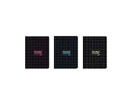 Caiete dictando - Caiet a4 60f dict capsat cop pp black notte asd10476