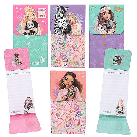 Papetărie și articole din hârtie - Top Model carnet cu magnet wild 1-12972