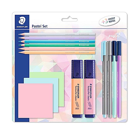 Rollere și finelinere - Set 6 creioane color + markere + finelinere st-61-sbk2-pa