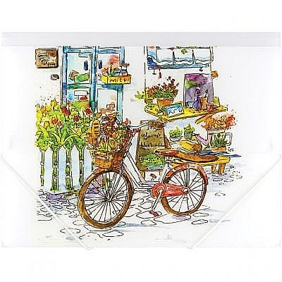 Organizare și arhivare - Mapa plastic cu elastic a4 coffeeshop centrum 88815