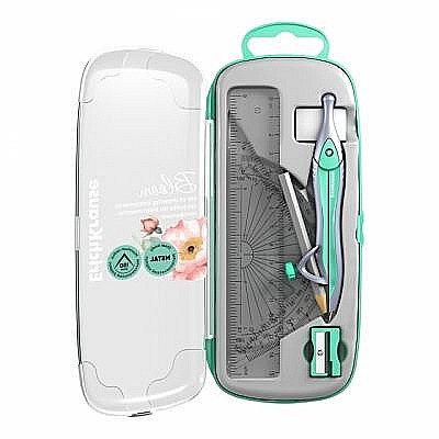 Truse geometrie - Trusa geometrie pastel bloom 7 piese erich 61440