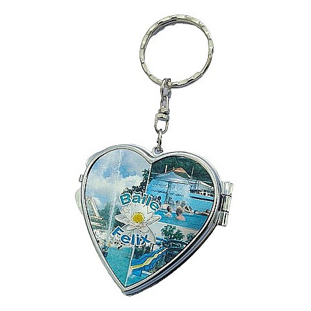 Breloc cu oglinda 8x5 cm Baile Felix [1]