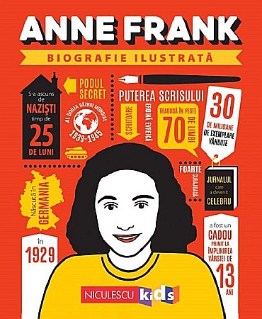 Cărți - Anne Frank. Biografie ilustrata