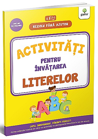 Cărți pentru copii - Activitati pentru invatarea literelor