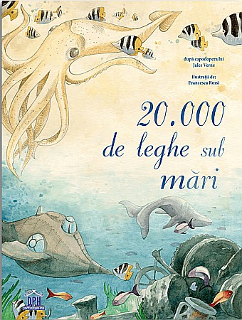Cărți - 20 000 de leghe sub mari - Jules Vernes