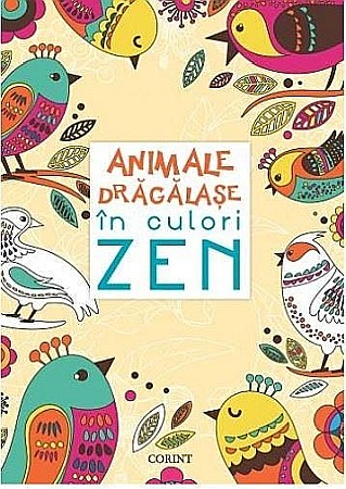 Cărți - Animale dragalase in culori ZEN