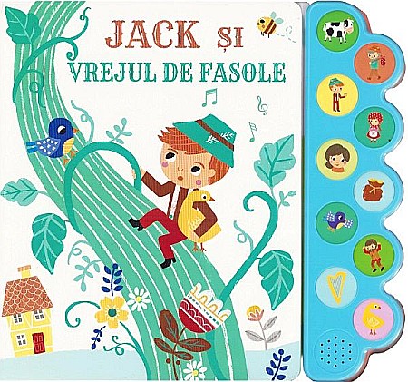 Cărți - Jack si vrejul de fasole. Carte sonora cu 10 sunete