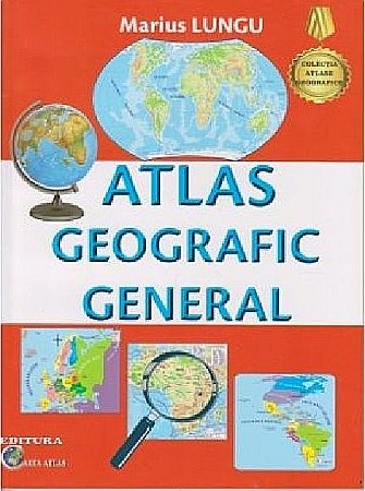 Cărți - Atlas geografic  scolar - Marius Lungu