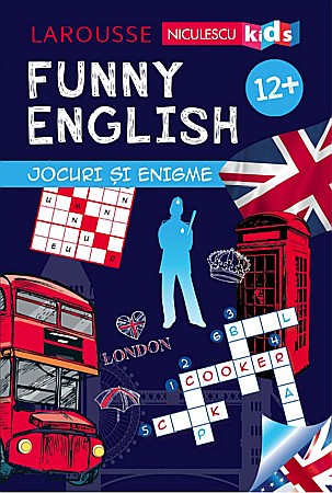 Cărți - Funny English 12 ani. Jocuri si enigme -  Sandra Lebrun