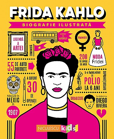 Cărți - Frida Kahlo Biografie ilustrata