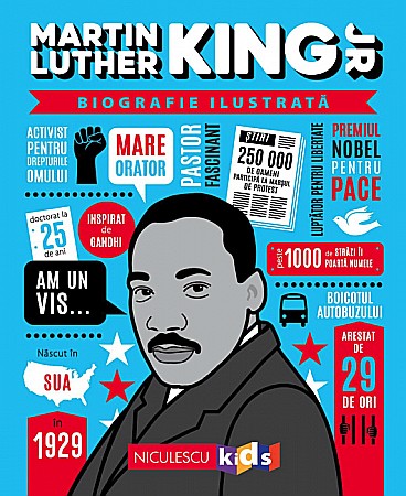 Cărți - Martin Luther King Jr. Biografie ilustrata