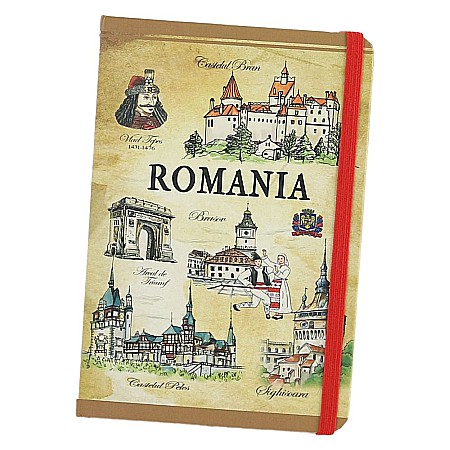 Planificare și agende - Agenda souvenir Romania 10x15cm 087542